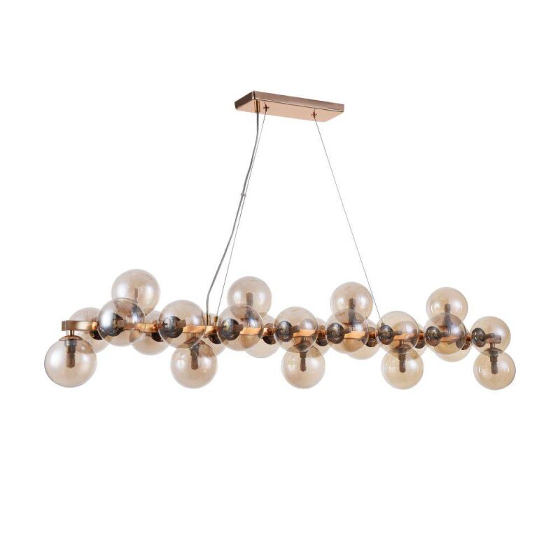 Lampa wisząca Dallas złota 25 - obrazek 2