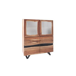 Witryna Amazon 140 cm z drewna akacji