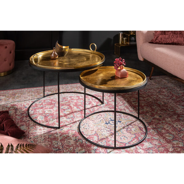 Stoliki kawowe Elements Oriental 2 szt