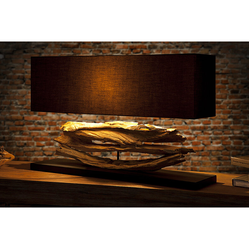 Lampa stołowa Riverine czarna