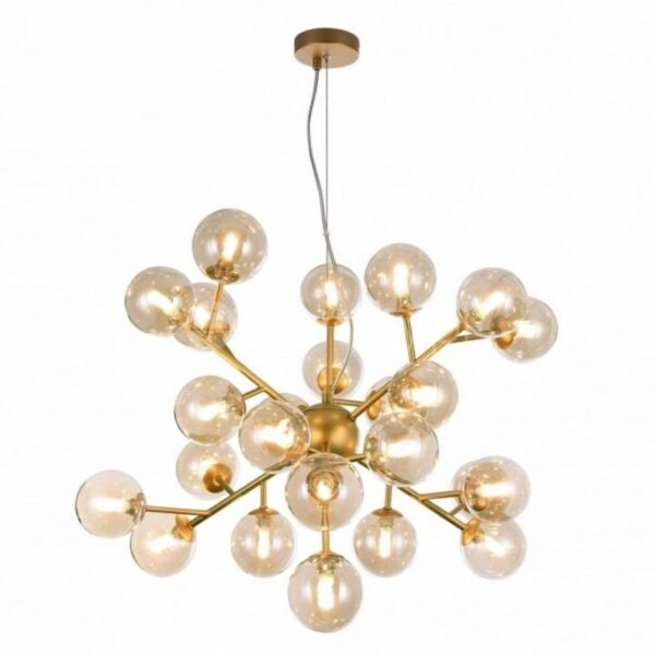 Lampa sufitowa Dallas złota 24L