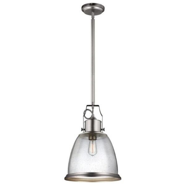 Lampa wisząca Hobson 36 cm nikiel