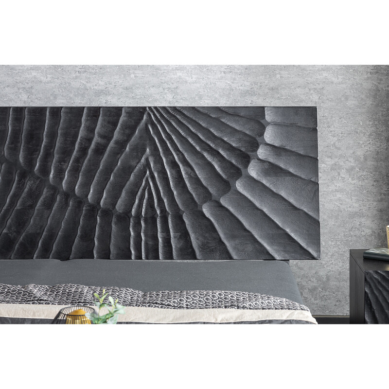 Łóżko Scorpion 180x200cm Mango czarne - obrazek 6