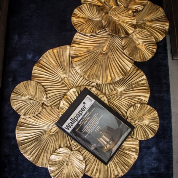 Stolik kawowy Venia Gold 74x63 cm