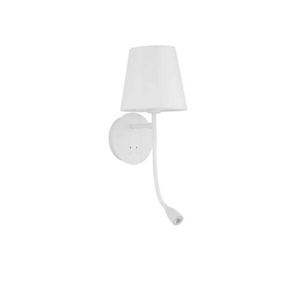 Lampa ścienna NIA biała