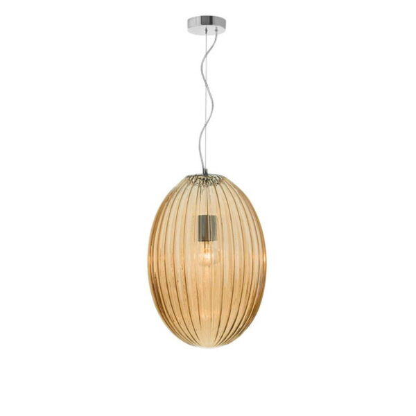 Lampa wisząca HAWKER 30 cm champagne