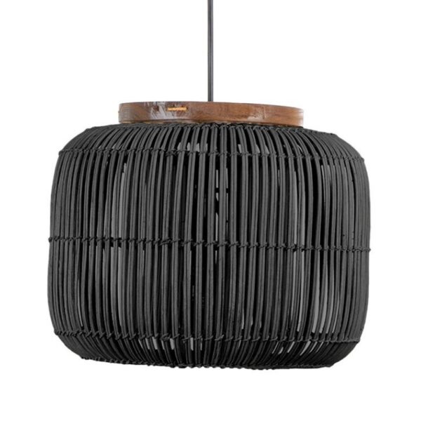 Lampa wisząca Barrel czarna