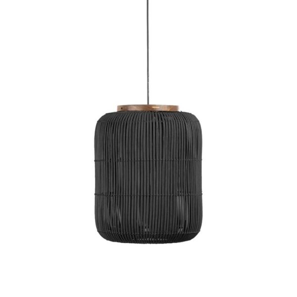 Lampa wisząca Barrel czarna
