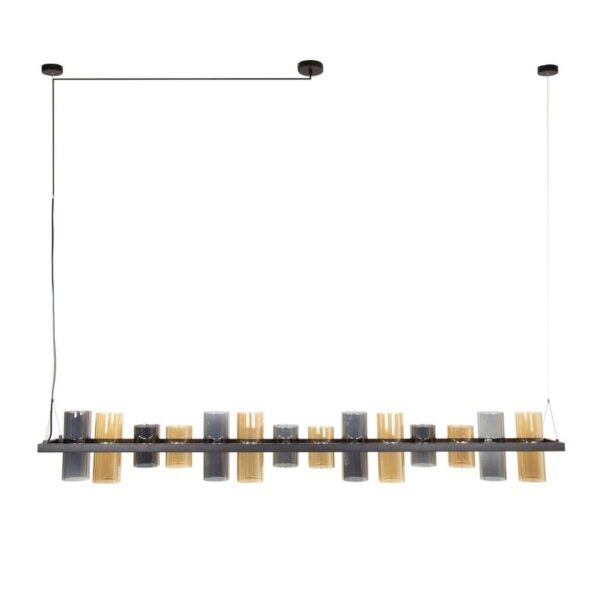 Lampa wisząca 14L Cylinder mixed glass