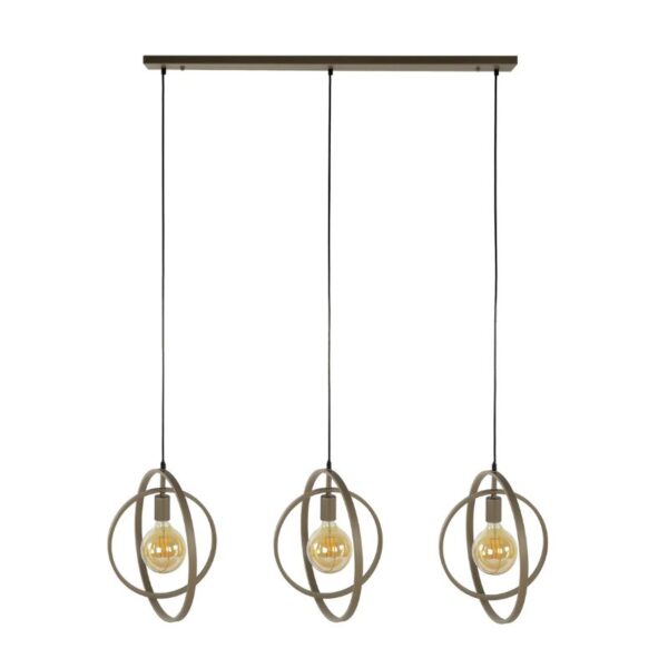 Lampa wisząca 3L Turn around beżowa